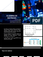 Diapositiva Algebra de Matrices