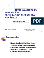 Armadura 3D Calculo Por Elementos Finitos