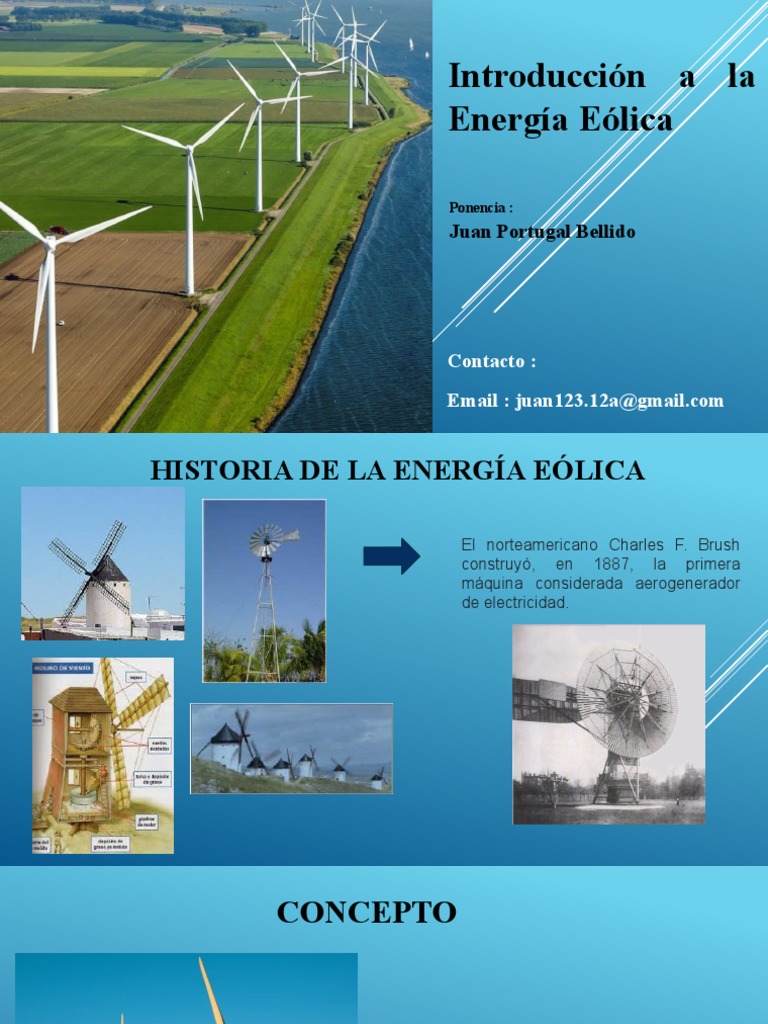 Presentacion - Energia Eolica | PDF