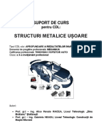 X - CDL - Structuri Metalice Usoare Profraicea Profneagu