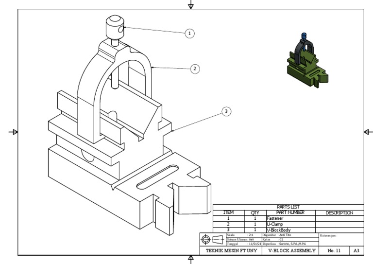 V Block Assembly PDF