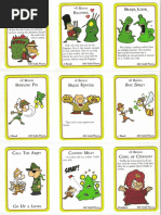 Inscryption Game Rulebook Overview | PDF | Gaming | Games Of Mental Skill