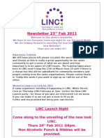 Newsletter 23rd Feb 2011