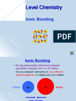 Ionic Bonding Sample