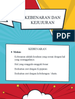 Kebenaran Dan Kejujuran