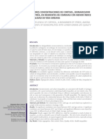 Díaz-Cavieres & Niemeyer 2019 Cortisol Estrés Comunas Chile QoL Vida Urbana