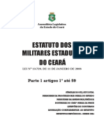 Estatuto Dos Militares Estaduais Do Ceará Comentado