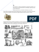 Historia de La Maquinaria para Construccion