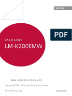 LG K22 LM K200EMW User Manual Magyar