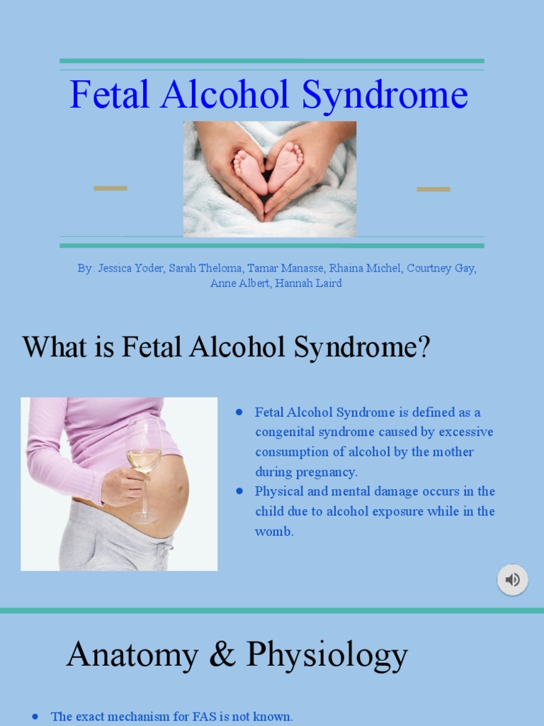 Fetal Alcohol Syndrome | PDF | Pregnancy | Fetus