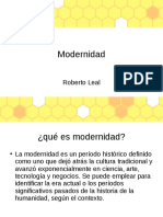 Modernidad