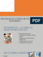 Siguranța Copiilor Pe Internet