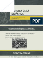 Historia de La Didáctica