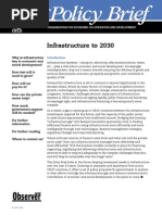 Infrastructure To 2030 OCED Policy Paper