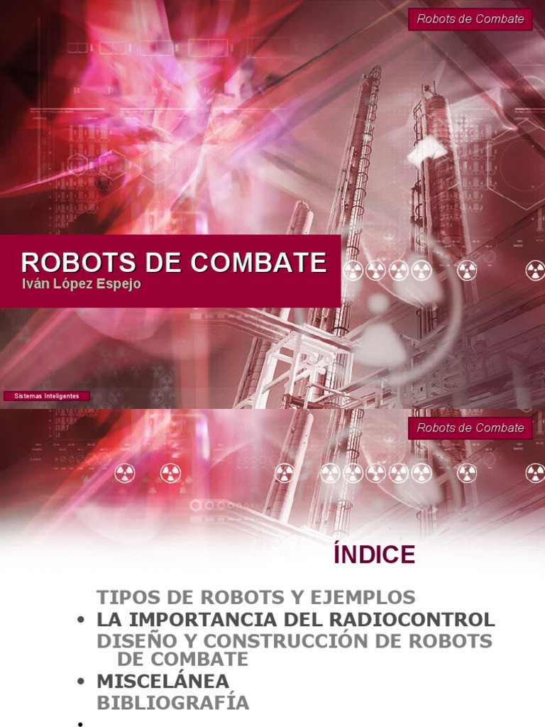 Diseño de Robots de Combate a Control Remoto | PDF | Transmisor | Robot