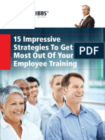 15 Impressive Strategies to Get the Most Out of Employee Training 