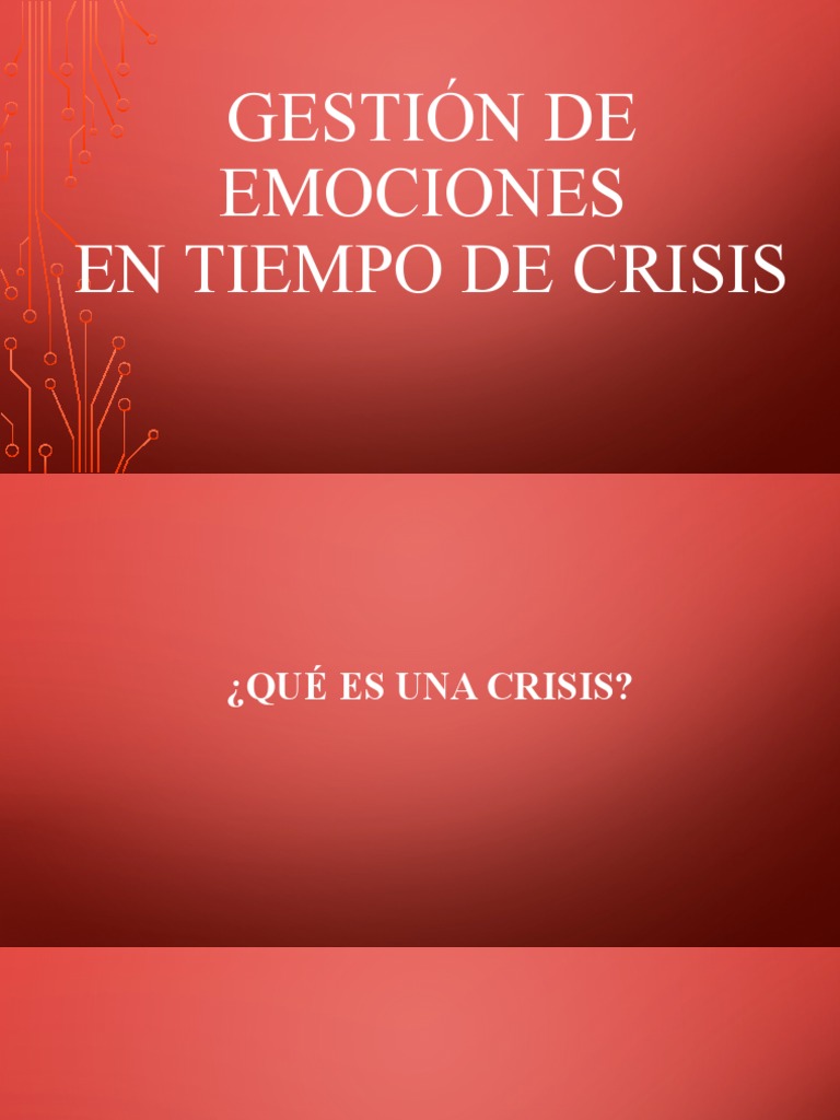 Chart de emociones en crisis | PDF | Las emociones | Estrés (biología)