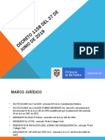 Presentación Decreto 1158 de 2019