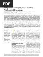Alcohol Withdrawal Scale (AWS) Guide | PDF | Coma | Nervous System