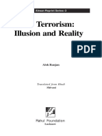 On Terrorism: Illusion and Reality: Ahwan Reprint Series-3