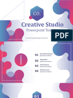 Creative Studio Powerpoint Template WAVE