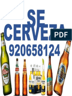 Cervezas