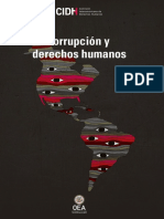 Informe CIDHCorrupcionDDHHES