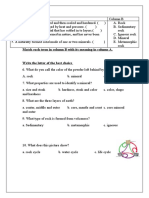 Science Test Rock