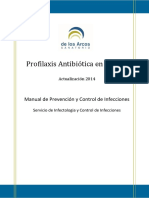 PROFILAXIS ANTIBIÓTICA EN CIRUGÍA DLA Actualización 2016