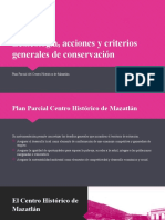 Lexicología, Acciones y Criterios Generales de Conservación