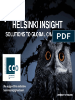 Helsinki Insight: Solutions To Global Challenges