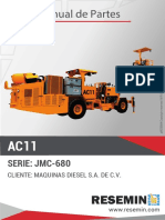 Manual de Partes - Cargador de Anfo - JMC-680
