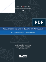 2013 - Características Étnico-raciais Da População Classifcações e Identidades