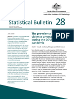 Statistical Bulletin: The Prevalence of Domestic Violence Among Women During The COVID-19 Pandemic