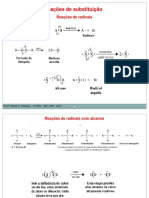 Reações de Substituição