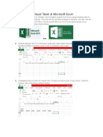 Cara Mudah Membuat Tabel Di Microsoft Excel 2013