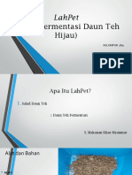 LahPet Daun Teh Hijau Fermentasi