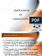 Memorandum, Articles & Prospectus