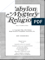 Babylon, Mystery Religion_ Ancient and Modern- Ralph Woodrow