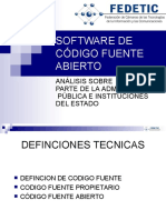 Software de Codigo Abierto