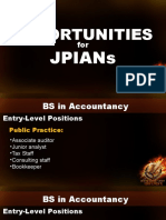 Opportunities For JPIANs