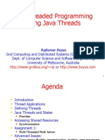 Multithreaded Programming Using Java Threads: Rajkumar Buyya