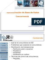 Admon Base de Datos - Concurrencia