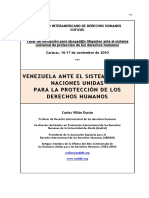 Venezuela Ante Ante El Sistema Universal