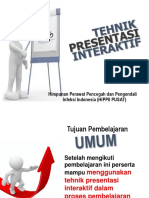 31.TEKNIK Presentasi Interaktif