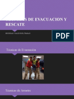 Tecnicas de Evacuacion y Rescate