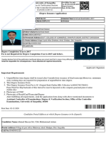 Candidate Postal Address at Which Degree Issuance To Be Dispatch