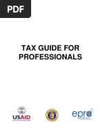 Download Tax Guide for Professionals by epra SN4939915 doc pdf