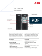 The Three-Phase Ups For Low Power Applications: Powerscale