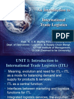 An Introduction To International Trade Logistics